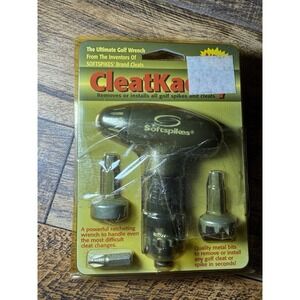 Softspikes CleatKaddy | Soft Spike Wrench w/ Cleat Ripper & 2 Prong Caddy New